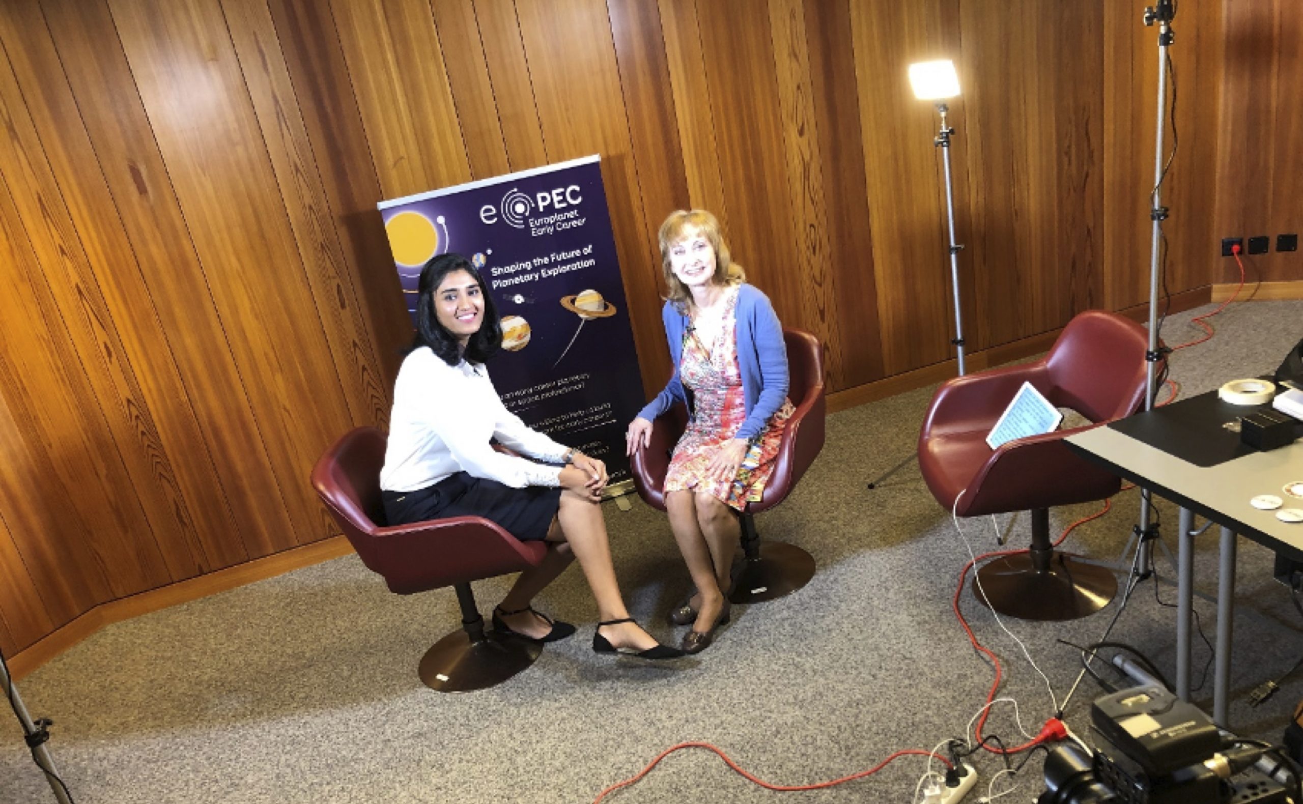 Filming EPEC's Motivational Journeys series