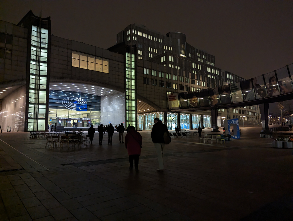 The European Parliament.